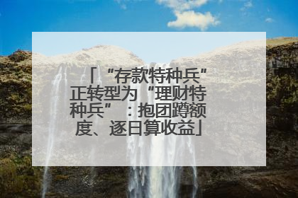 “存款特种兵”正转型为“理财特种兵”：抱团蹲额度、逐日算收益