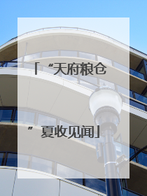“天府粮仓”夏收见闻