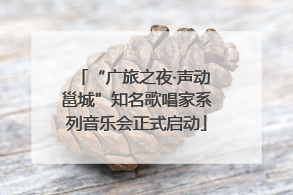 “广旅之夜·声动邕城”知名歌唱家系列音乐会正式启动