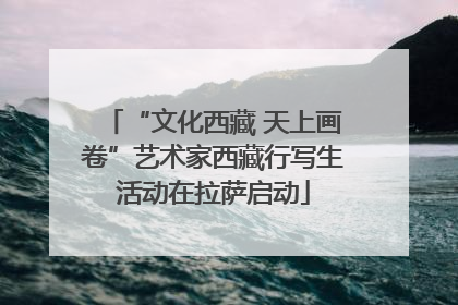 “文化西藏 天上画卷”艺术家西藏行写生活动在拉萨启动