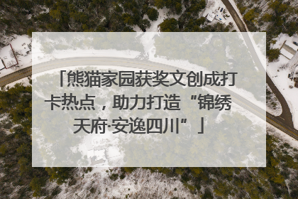 熊猫家园获奖文创成打卡热点，助力打造“锦绣天府·安逸四川”