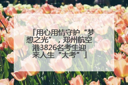 用心用情守护“梦想之光”，郑州航空港3826名考生迎来人生“大考”
