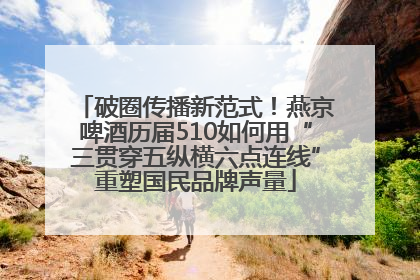 破圈传播新范式！燕京啤酒历届510如何用“三贯穿五纵横六点连线”重塑国民品牌声量