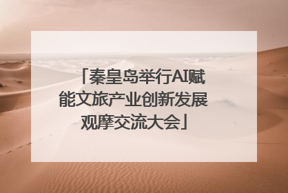 秦皇岛举行AI赋能文旅产业创新发展观摩交流大会