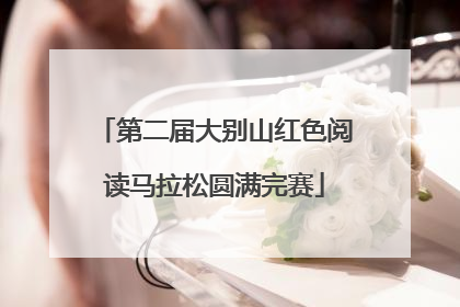 第二届大别山红色阅读马拉松圆满完赛