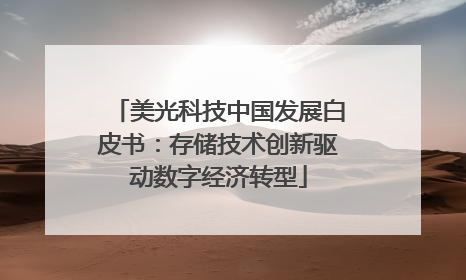 美光科技中国发展白皮书：存储技术创新驱动数字经济转型