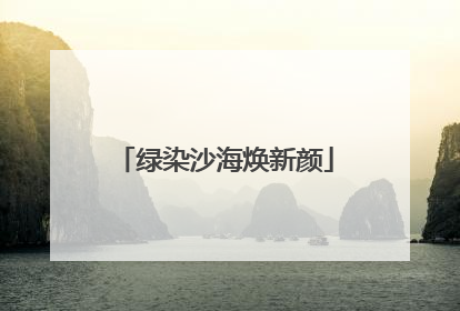 绿染沙海焕新颜