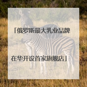 俄罗斯最大乳业品牌在华开设首家旗舰店