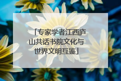 专家学者江西庐山共话书院文化与世界文明互鉴