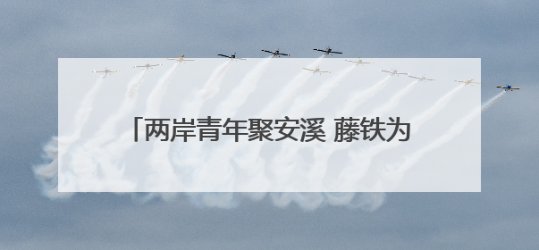 两岸青年聚安溪 藤铁为媒绘新篇 海峡两岸青年工艺设计创新主题活动开幕