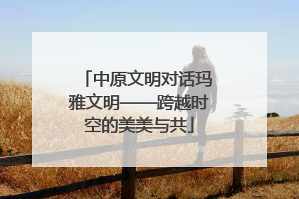 中原文明对话玛雅文明——跨越时空的美美与共