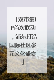 双市集IP首次联动，浦东打造国际社区多元文化盛宴