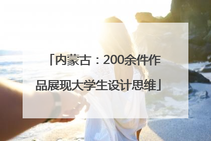 内蒙古：200余件作品展现大学生设计思维