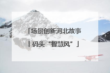 场景创新河北故事丨码头“智慧风”