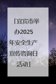 宜宾市举办2025年安全生产宣传咨询日活动