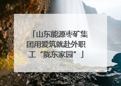山东能源枣矿集团用爱筑就赴外职工“陇东家园”