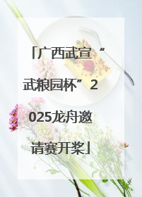 广西武宣“武粮园杯”2025龙舟邀请赛开桨