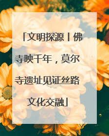 文明探源丨佛寺映千年，莫尔寺遗址见证丝路文化交融