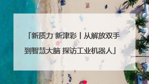 新质力 新津彩丨从解放双手到智慧大脑 探访工业机器人