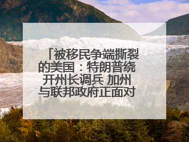 被移民争端撕裂的美国：特朗普绕开州长调兵 加州与联邦政府正面对抗丨封面头条