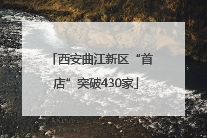 西安曲江新区“首店”突破430家