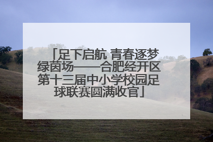 足下启航 青春逐梦绿茵场——合肥经开区第十三届中小学校园足球联赛圆满收官