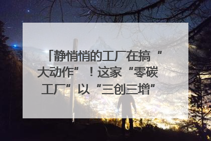 静悄悄的工厂在搞“大动作”！这家“零碳工厂”以“三创三增”探索共富新路径｜网络名人四川行