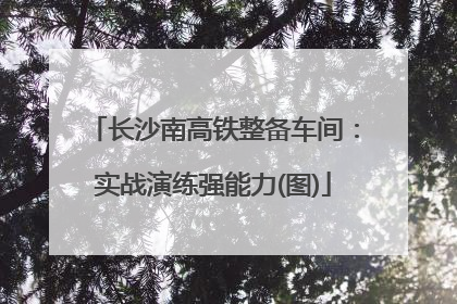 长沙南高铁整备车间：实战演练强能力(图)