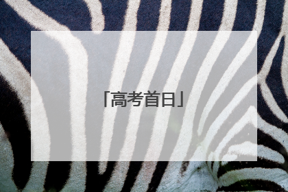 高考首日