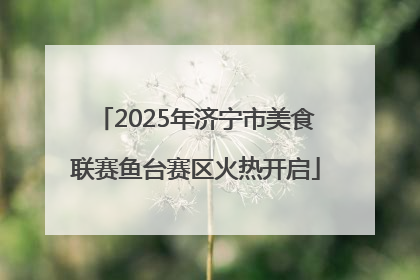 2025年济宁市美食联赛鱼台赛区火热开启