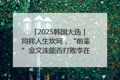 2025韩国大选｜同样人生坎坷，“前辈”金文洙能否打败李在明“逆风翻盘”？