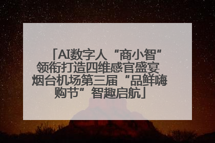 AI数字人“商小智”领衔打造四维感官盛宴 烟台机场第三届“品鲜嗨购节”智趣启航